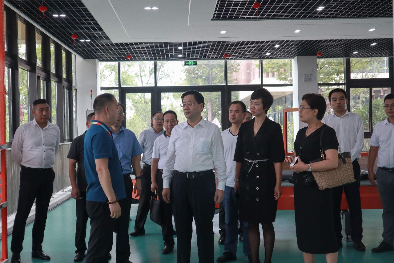 快訊 | 河北省工信廳、石家莊市委市政府領導蒞臨寶開智能參觀考察